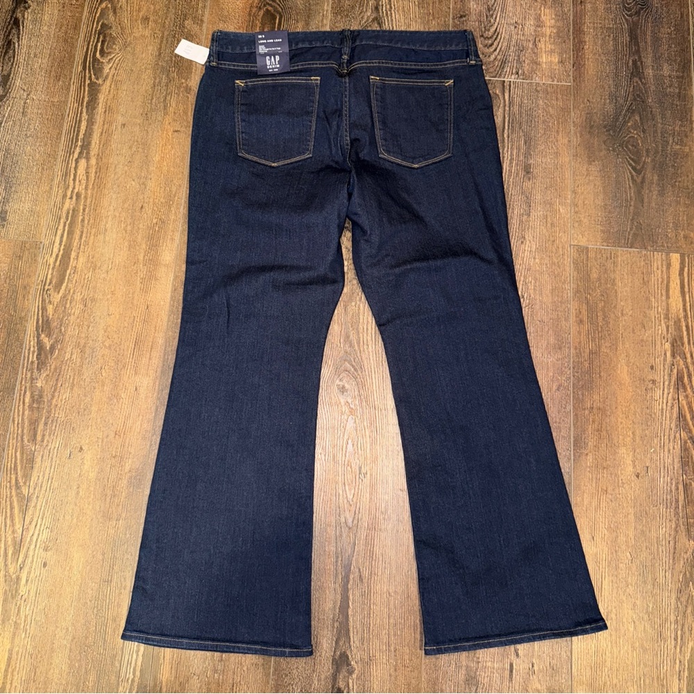 GAP Dark Blue Flare Pants - Picture 4 of 5